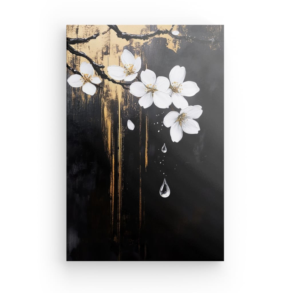 Wandbild Modern Kirschblüten