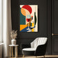 Wandbild Abstrakt Geometrischer Wein