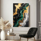 Wandbild Abstrakt Grün und Gold