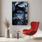 Wandbild Blau Mystischer Blick