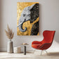 Wandbild Elefant Goldenes Mosaik