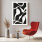 Wandbild Modern Abstrakte Kurven