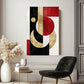 Wandbild Wohnzimmer Abstrakt Rot