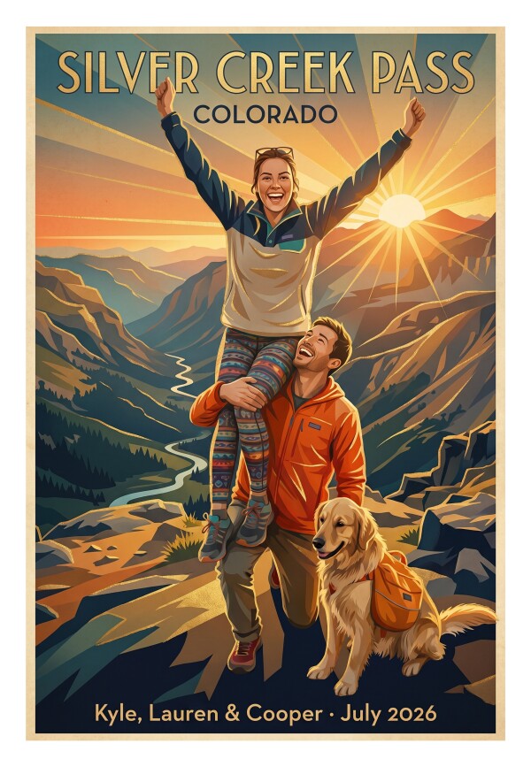 Custom Hiking Canvas