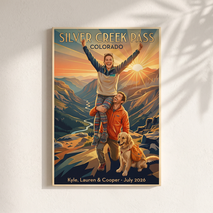 Custom Hiking Canvas